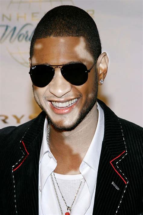 Usher with vitiligo by genius-spirit on DeviantArt