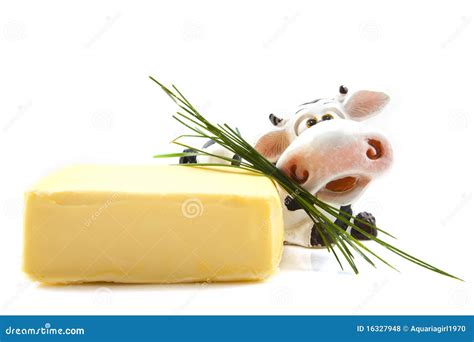 Butter cow stock photo. Image of diet, wheat, food, cheese - 16327948