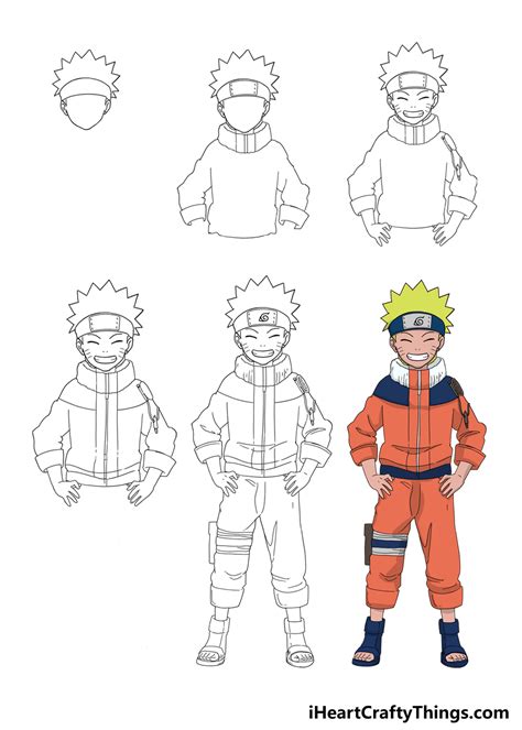 How To Draw Naruto Full Body Step By Step - Infoupdate.org