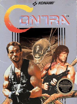 It is said that the game Contra was based on the concept of ALIENS VS Rambo & John Matrix Retro ...