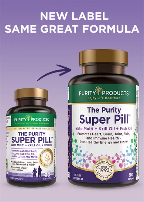 The Purity Super Pill™ - 6 Advanced Supplements in One | Purity Products