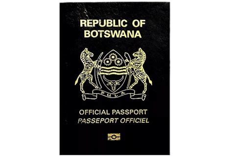 Passport of the Republic of Botswana transparent PNG - StickPNG