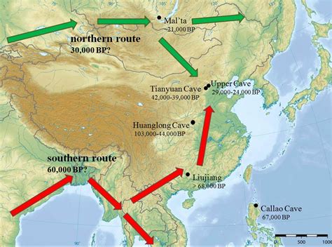 Early human settlements in East Asia: HLA molecular variation, population expansions and ...