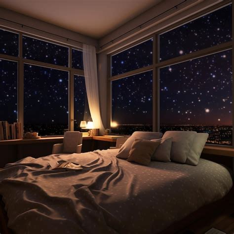 Premium Photo | A Room with a Celestial View