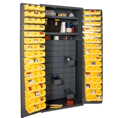 Durham Manufacturing 72" H x 36" W x 24" D Small Parts Storage and Security Cabinet | Wayfair