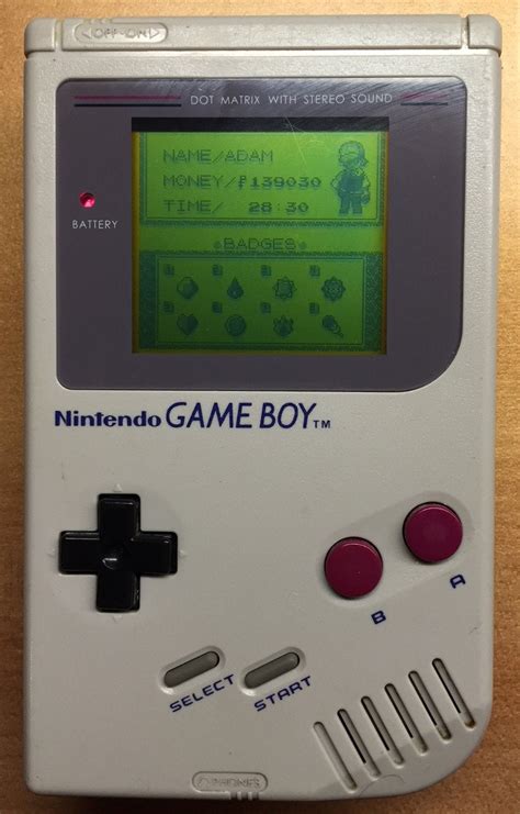 Pokemon Yellow Cleared on Original Gameboy : Gameboy