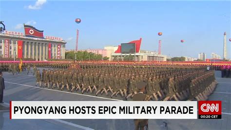 North Korea stages 'biggest ever' military parade - CNN Video