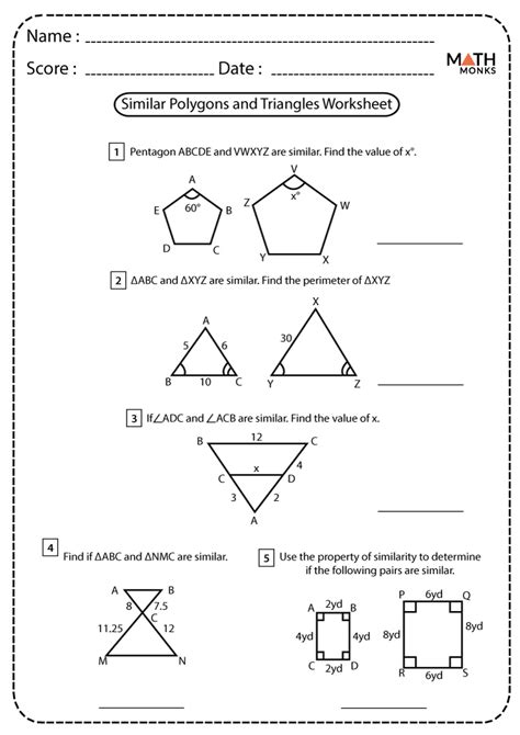 Grade 3polygons And Triangles Worksheet