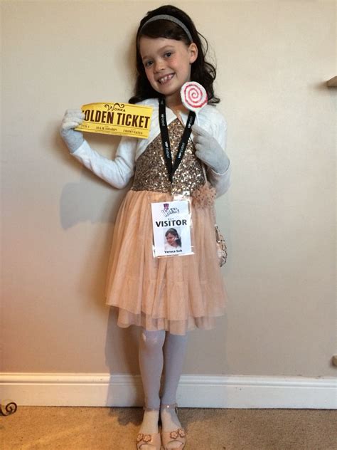 Veruca Salt from Charlie & the Chocolate Factory - World Book Day Costume | Book day costumes ...