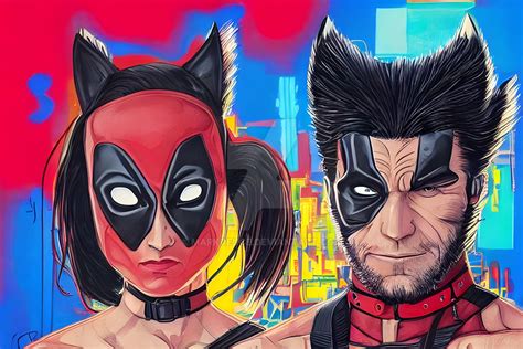 The wolverine and Deadpool fan Art by MarkDeuce on DeviantArt