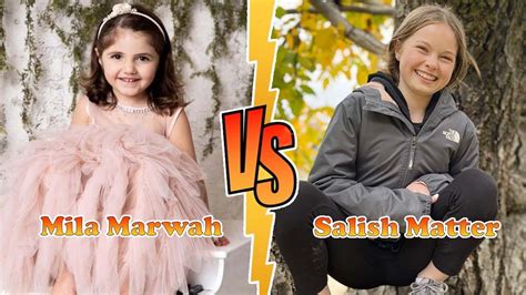 Salish Matter VS Mila Marwah (The Anazala Family) Transformation 👑 New Stars From Baby To 2023 ...