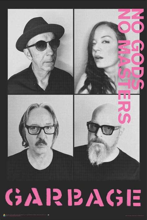 Garbage - No Gods No Masters Poster - 24" x 36"