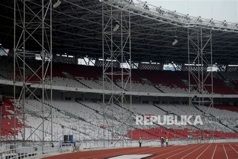 Renovation of GBK main stadium for Asian Games on schedule | Republika Online