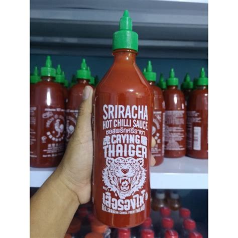 SRIRACHA CRYING TIGER HOT CHILI SAUCE REAL SRIRACHA MADE IN THAILAND | Shopee Philippines