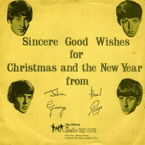 The Beatles Christmas record • 7" Single by The Beatles