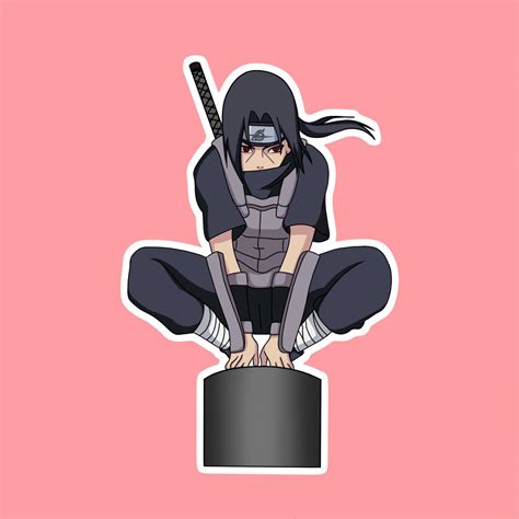 Itachi Uchiha II – Anime Sticker - PureArtz