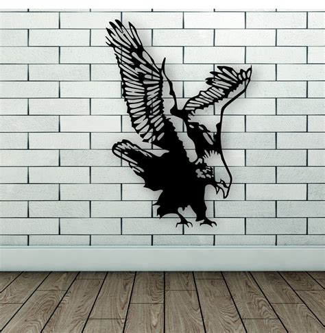 Eagle Decor Large Metal Eagle Wall Art Metal Wall Decor | Etsy