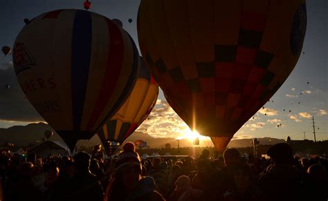 Albuquerque Balloon Fiesta - light-in-leaves