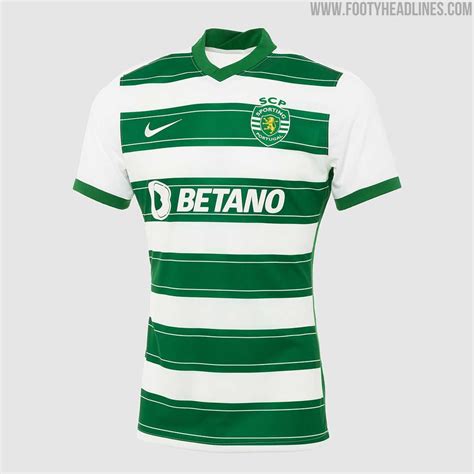 Nike Sporting 21-22 Home Kit Released - Footy Headlines