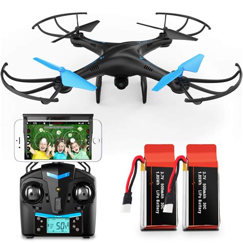 Force1 U45W FPV Drone with Camera for Adults - VR Capable WiFi Quadcopter Remote Control Flying ...
