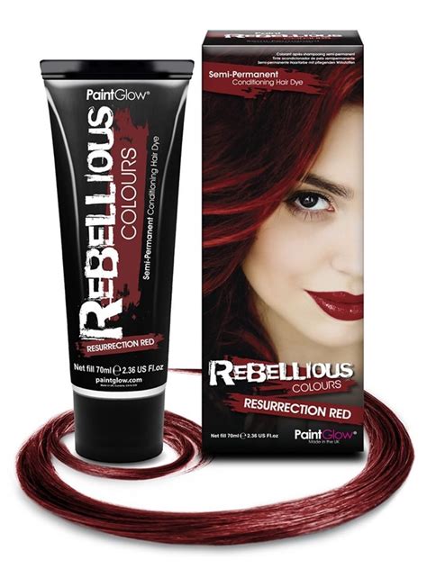 Semi-Permanent Hair Dye, Red | Smiffys.com.au – Smiffys Australia