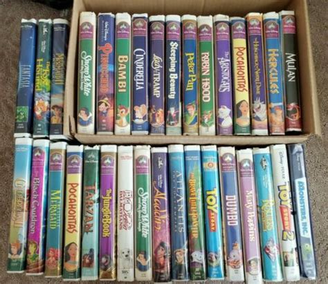 Walt Disney vhs lot - www.lagoagrio.gob.ec