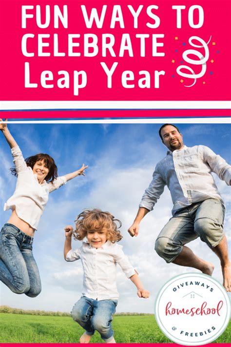 Fun Ways to Celebrate Leap Year | Book activities, Homeschool, Celebrities