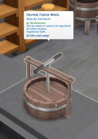 Cheesemaking Skill • Crafting Mod This mod adds a... - Brazen Lotus