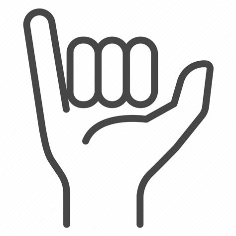 Fingers, gesture, greeting, hand, hawaiian, shaka, sign icon - Download on Iconfinder