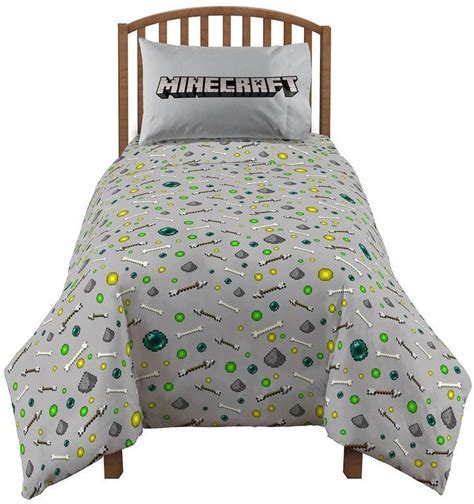 Minecraft Fighting Back Sheet Set | Bed sheet sets, Twin bed sheets ...