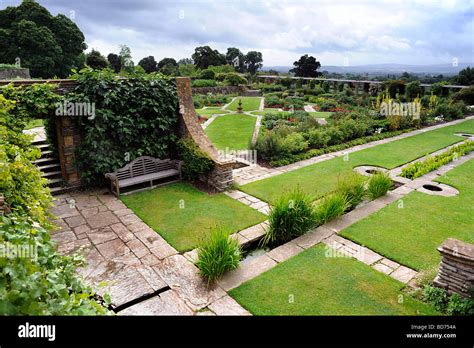 Hestercombe Gardens, near Taunton, Somerset, UK. Landscaped garden Stock Photo, Royalty Free ...