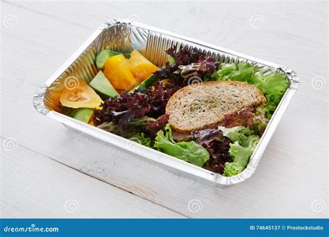 Healthy Food in Boxes, Diet Concept. Stock Image - Image of modern ...