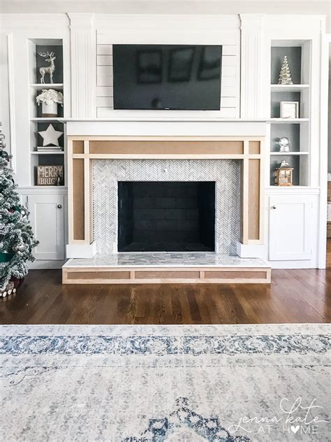 How To Build A New Fireplace Surround And Mantel – I Am Chris