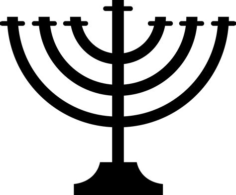 Free Printable Menorah Template