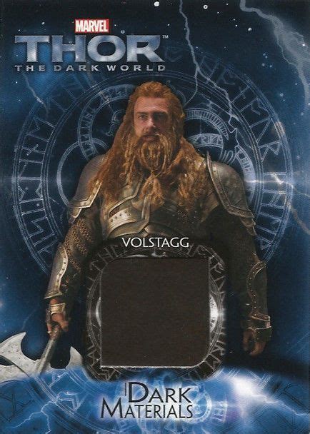 Volstagg costume card. | The dark world, Card costume, Marvel thor