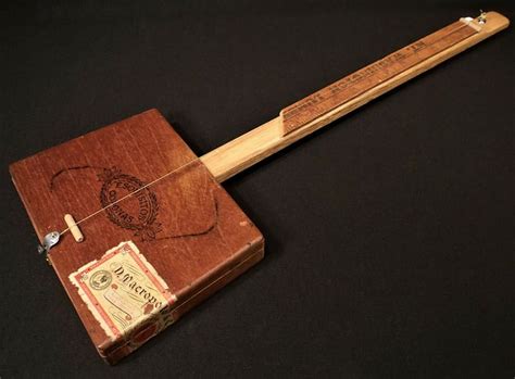 Vintage "Shane Speal" signed Cigar Box Guitar (Diddley Bow) | Reverb