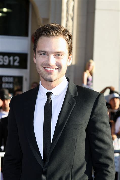 Sebastian stan @ Captain America - The First Avenger LA Premiere ...