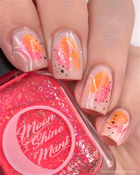 Easy Abstract Nail Art for Summer — 25 Sweetpeas