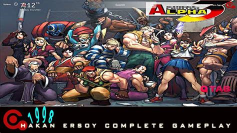 Street Fighter Alpha 3 Complete Gameplay [1998] Efsane Atari Oyunları Serisi 135 Mame32 - YouTube