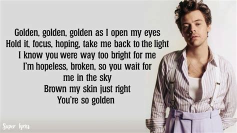 Harry Styles - Golden (Lyrics) - YouTube
