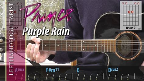 Prince – Purple Rain | simple acoustic guitar lesson | Guitar ...