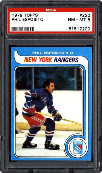 1979 Topps Phil Esposito | PSA CardFacts®