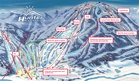 Boreal Ski Resort Trail Map