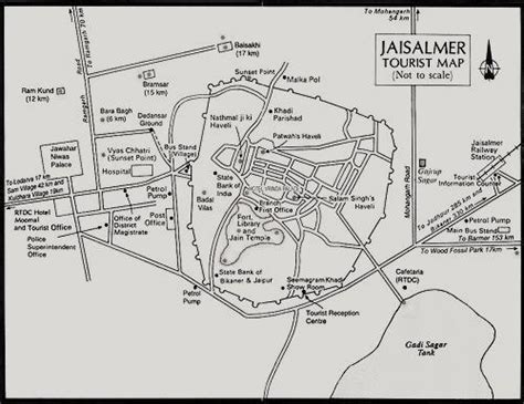 jaisalmer Map | jaisalmer Tourist Map | District Map of jaisalmer | jaisalmer Travelling Map ...