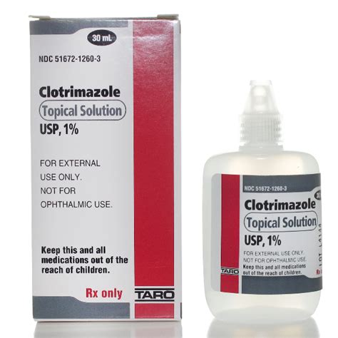 CLOTRIMAZOLE TOPICAL SOL 1% - RX Products