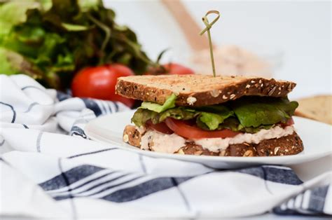 Quick-and-Healthy Tuna Salad Sandwiches - CaliGirl Cooking