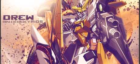 Gundam Kyrios Signature by Drew980 on DeviantArt