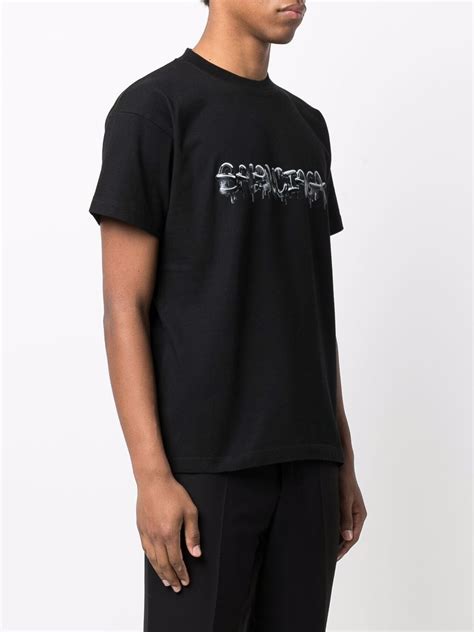 Balenciaga logo-print T-shirt - Farfetch