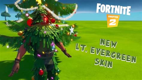 “New” LT. Evergreen Skin - Fortnite Chapter 2 - YouTube