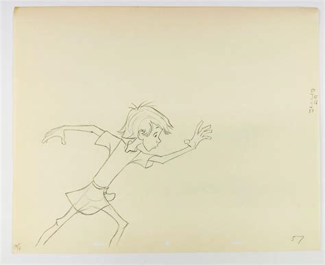 Lot - Original Disney Wart King Arthur Sword in the Stone (1963) Production Drawing